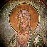 Пророк Гедеон, 12 век и автограф на нём Павла Парфёнова, 20 век