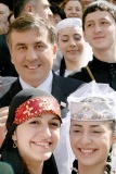 Саакашвили с петербугскими детьми